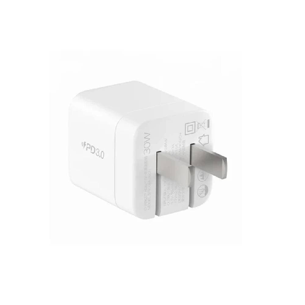 Momax ONEPLUG 30Watt GaN Mini USB-C Charger - White