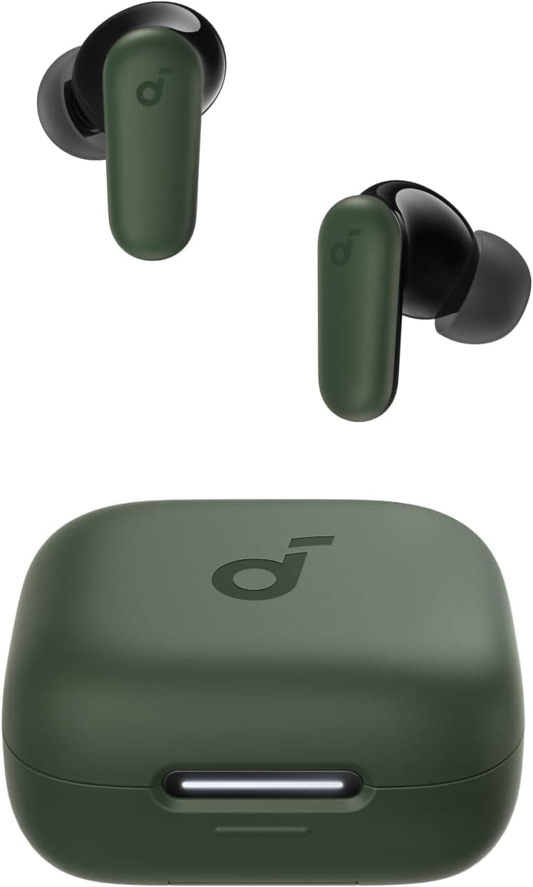 Anker SoundCore P30i In-Ear Earbuds With 4 Mics, Noise Cancellation, Up to 45 Hours, Green - A3959Z61