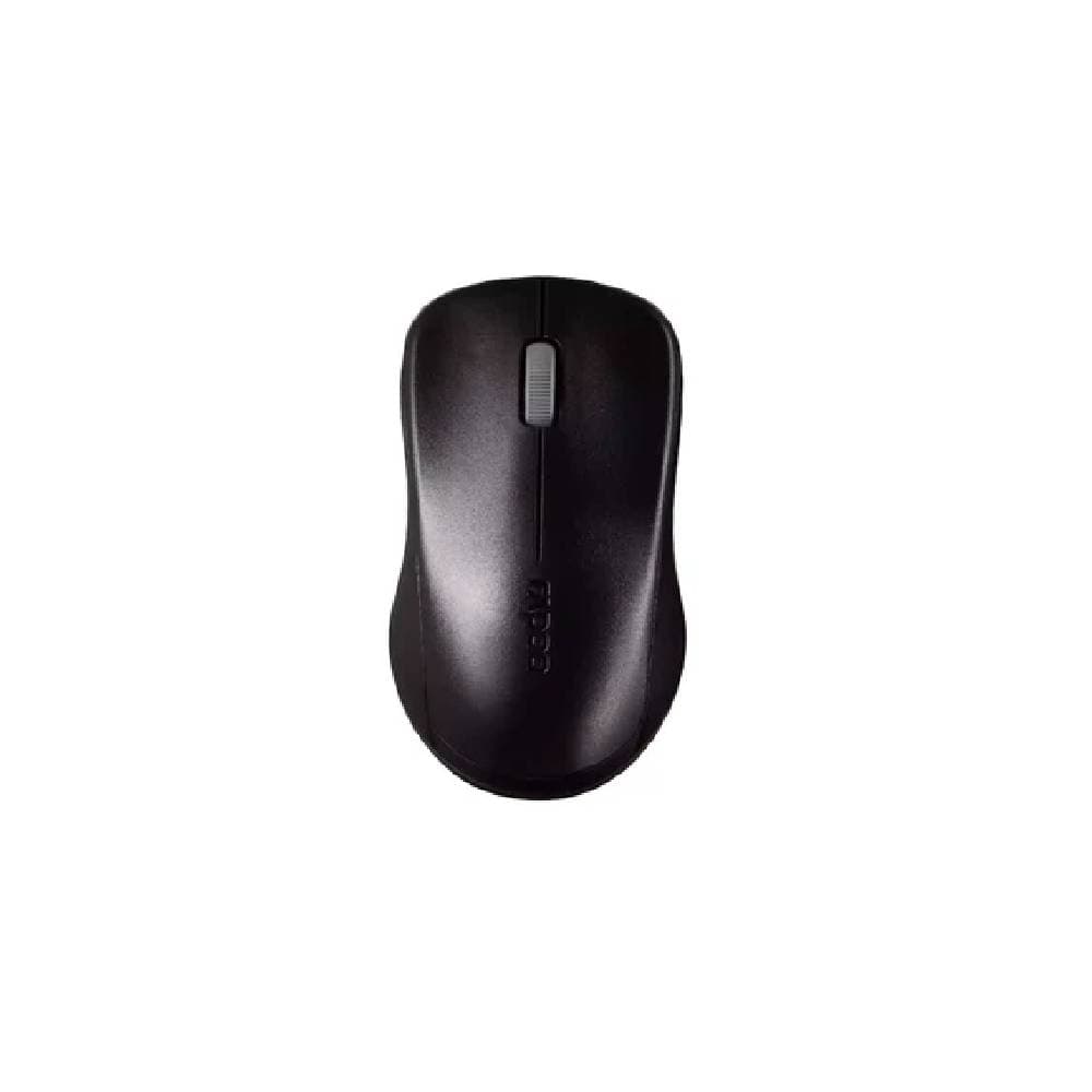 Rapoo Wireless Mouse 1620, Comfortable Elongated Design - Black