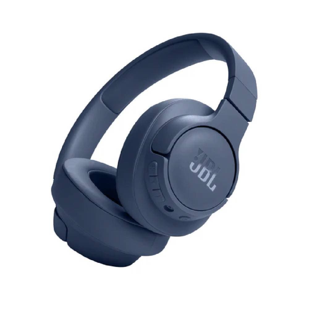 JBL Tune 720BT Wireless Over Ear Headphones with Mic, Pure Bass Sound-Blue