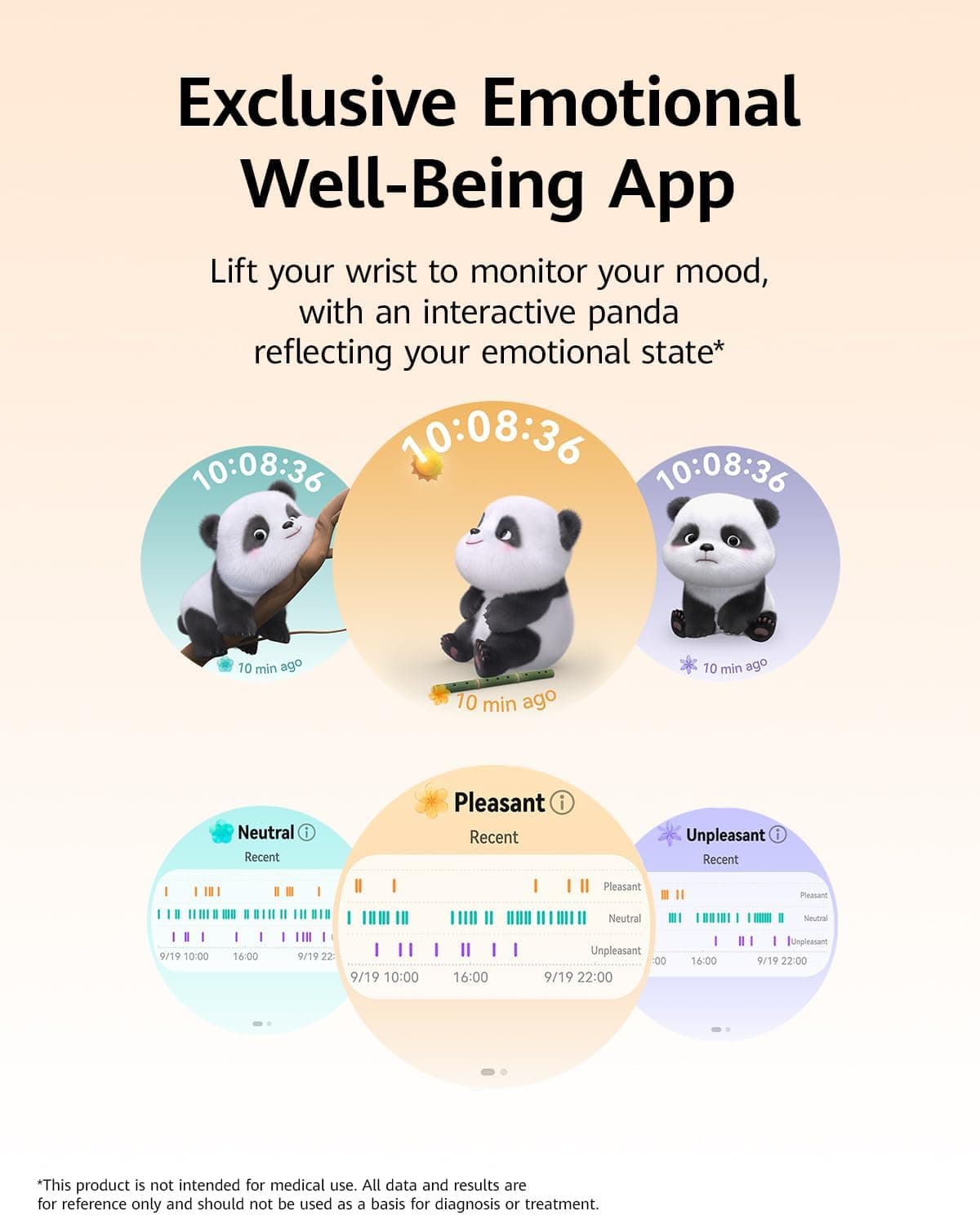 Huawei Watch GT 5 Smart Watch, 46mm, AMOLED Screen, Bluetooth, Water Resistant, Black Fluoroelastomer Strap, VLI-B19