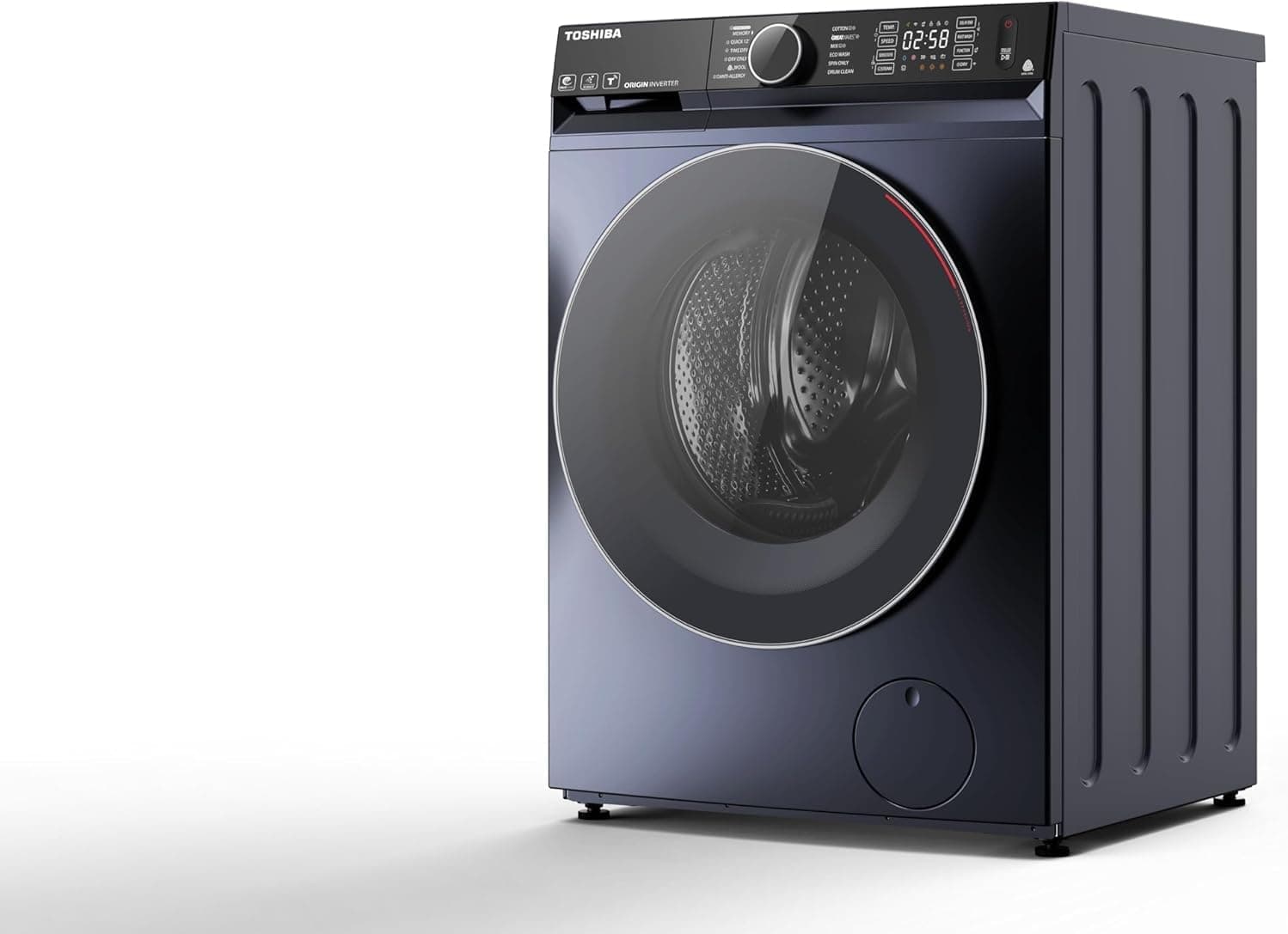 Toshiba Washing Machine, Full Automatic, 10.5 kg, 7 kg Dryer, Inverter, Wi-Fi, TWD-BM115GF4EG(MK) - Grey