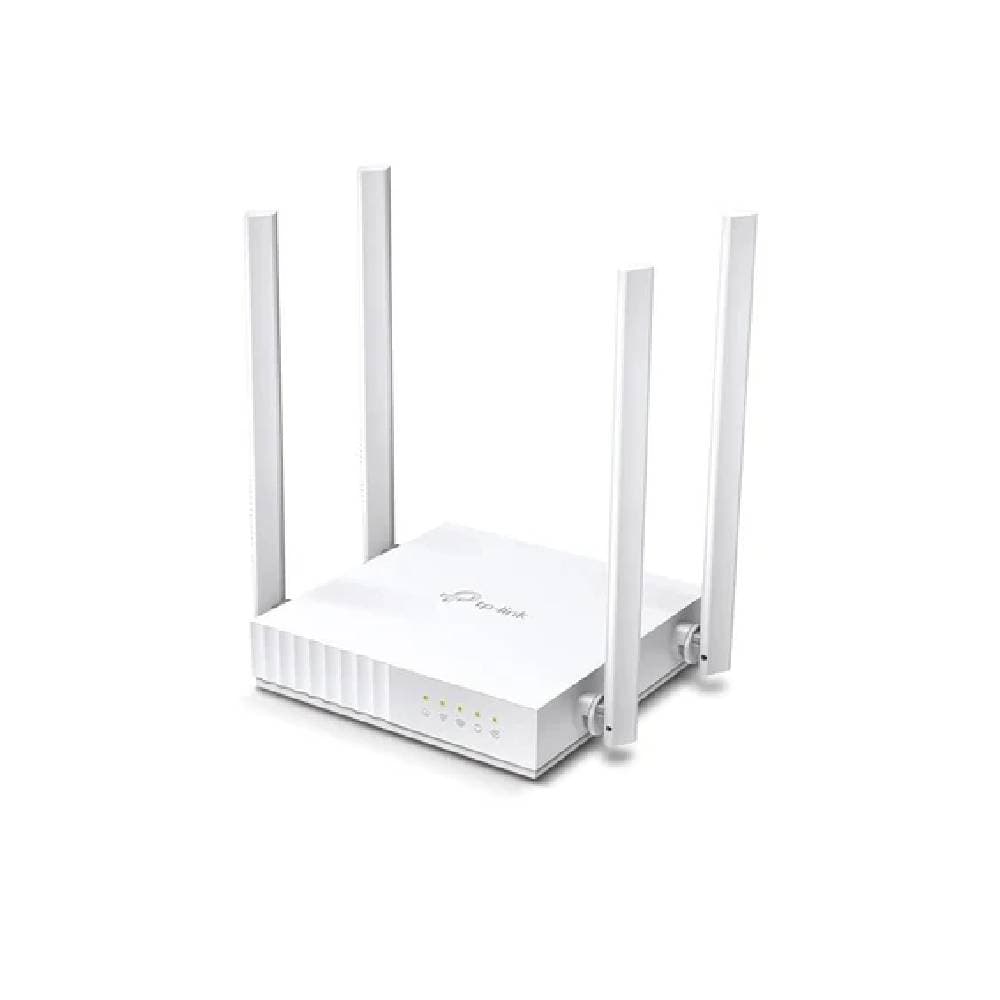 TP-LINK AC750 Dual Band Wi-Fi Router Archer C24, High-Speed Wi-Fi - White