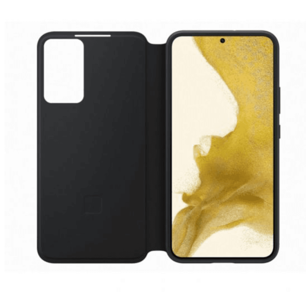 Samsung S22 Plus Cover Clear View - Black