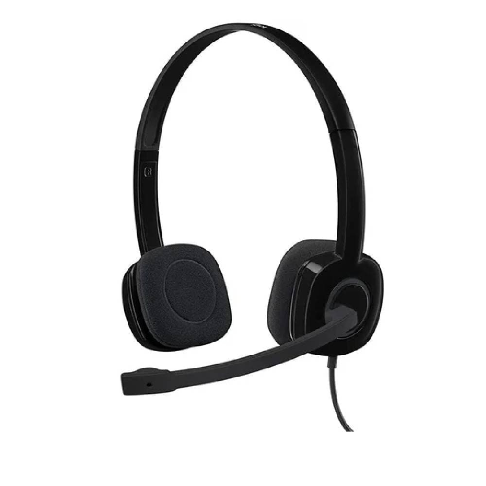 Logitech H151 Stereo Headset - Black
