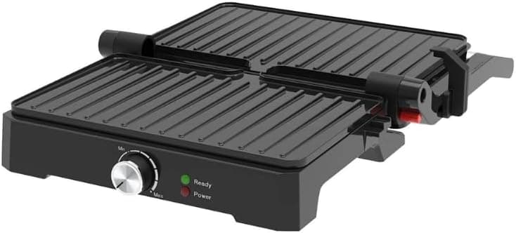 Sokany Electric Grill, 1500W, Black and Silver, Model SK-08026