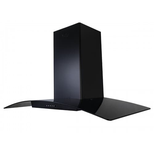 Purity Built-in kitchen hood, 90 cm, black - CAPPEBL90cm-1000m3/h