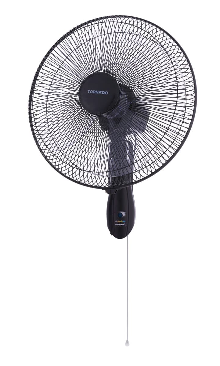 Tornado Wall Fan, 16 Inch, Black - TWF-16