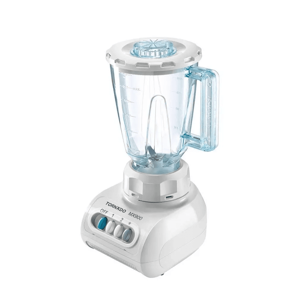 Tornado Blender, 250 Watt, 1.5 Liter, 2 Speeds, 2 Mills, MX900/2 - White