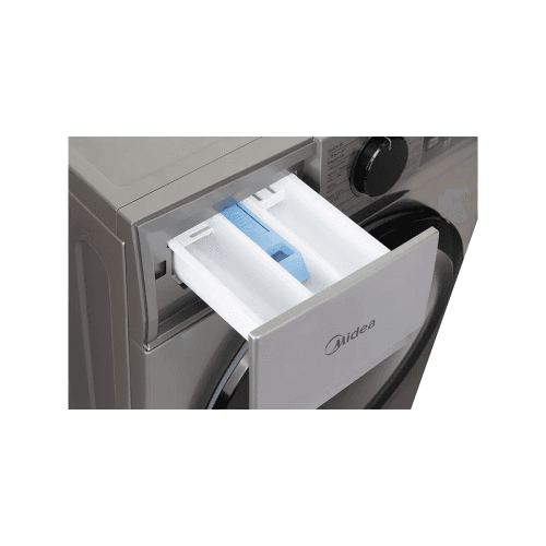 Midea Washing Machine, Fully Automatic, 7 kg, Inverter, MFN09W70B/S - Silver
