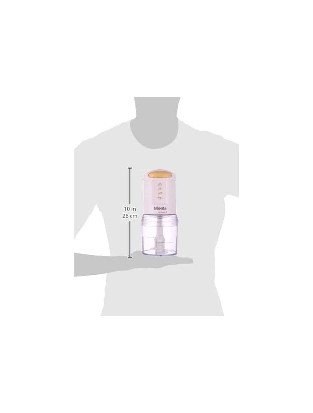 Mienta Mini Chopper Quattro Blade - 400 Watt - 0985 - CH-174