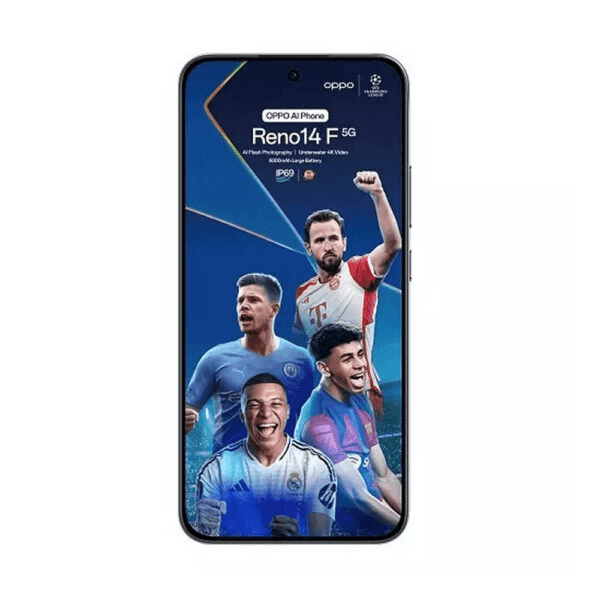 Oppo Reno 14F Dual Sim, 256GB, 12GB Ram, 5G - Luminous Green