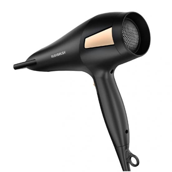 Rush Brush | D2 PRO Hair Dryer, 2500W - Black