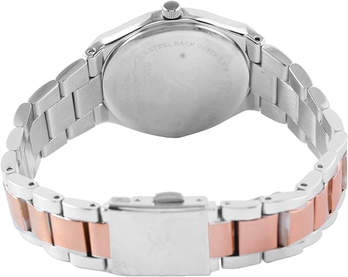Daniel Klein Analog Casual Watch for Women, Stainless Steel Strap - Silver, DK.1.13040-6