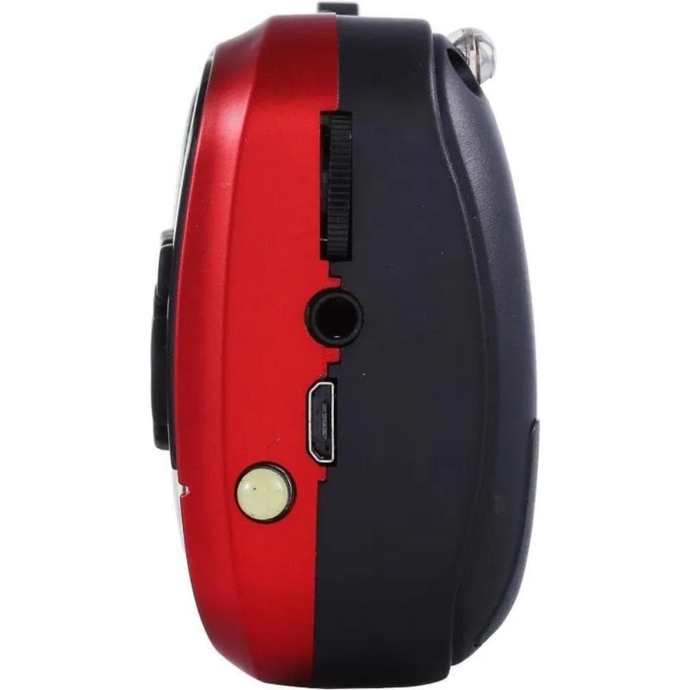 Joc Portable Digital FM Radio, Black Red - H798BT
