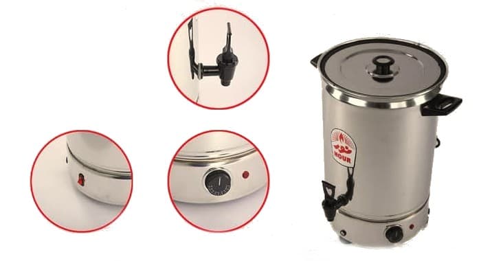 Nour Boiler, 22L Stainless Steel