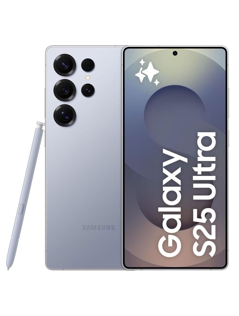 Samsung Galaxy S25 Ultra , 512 GB , 12 GB , 5G LTE , Dual-SIM - Titanium Silverblue - One Year Local Warranty