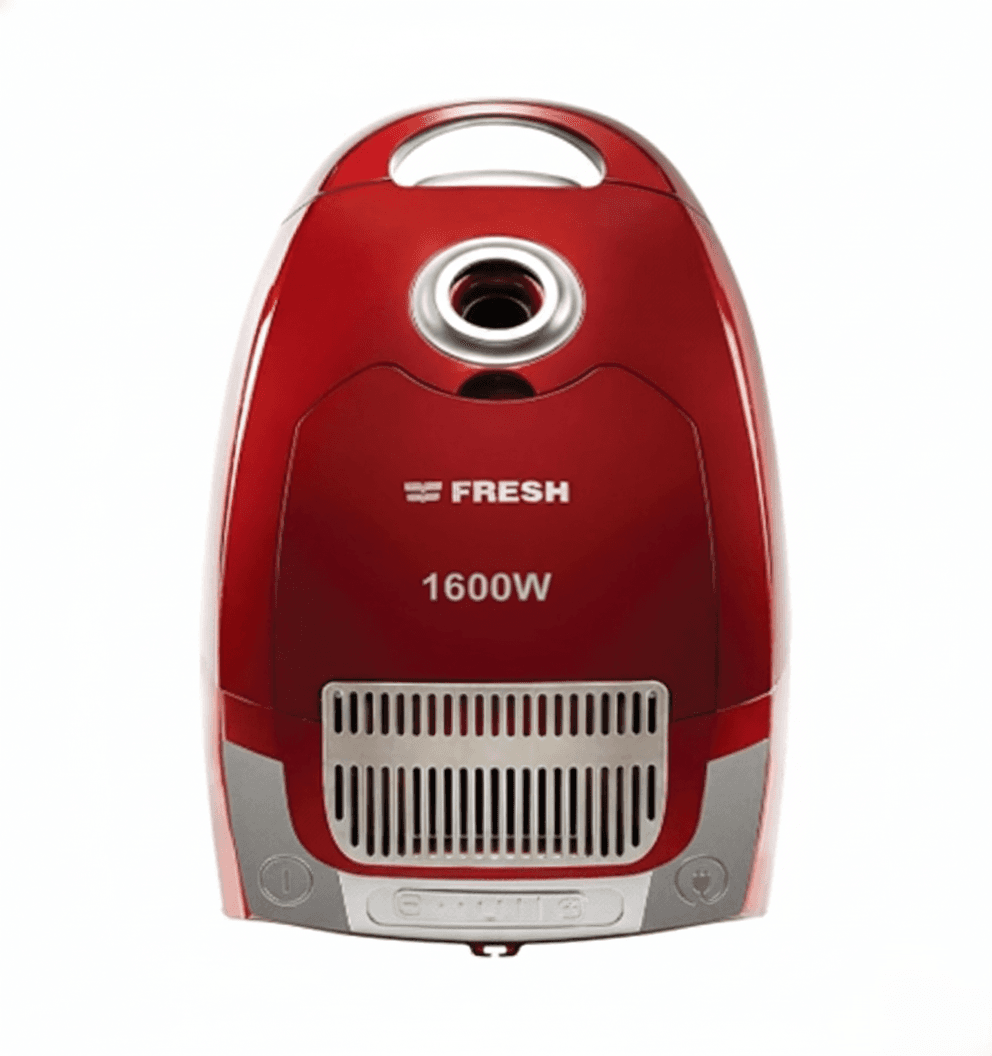 فريش | مكنسة كهربائية فاستر، 3.5لتر، 1600 وات - احمر