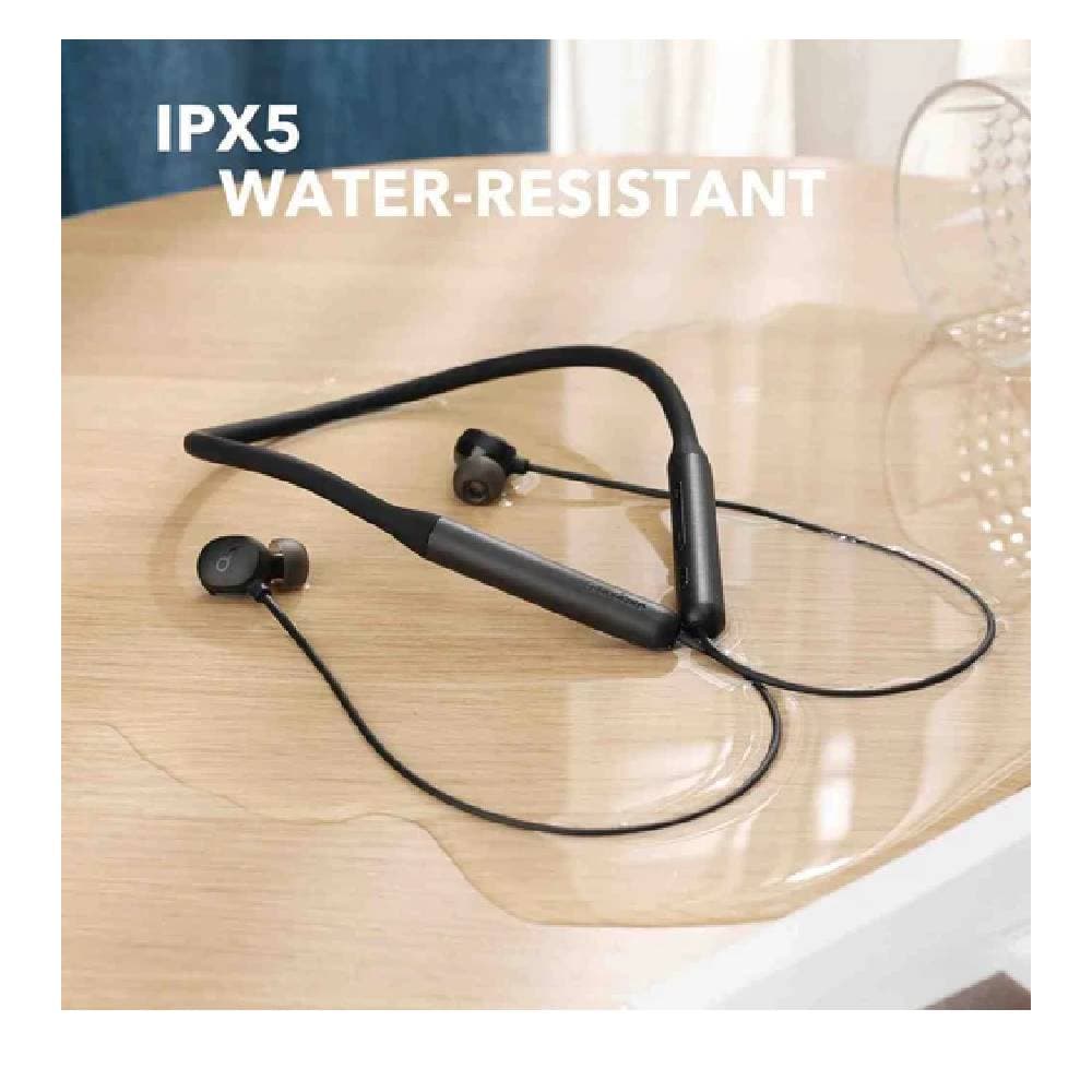 Anker SoundCore Life U2i Wireless Neckband In-Ear Earphone with Mic, Black - A3213H12