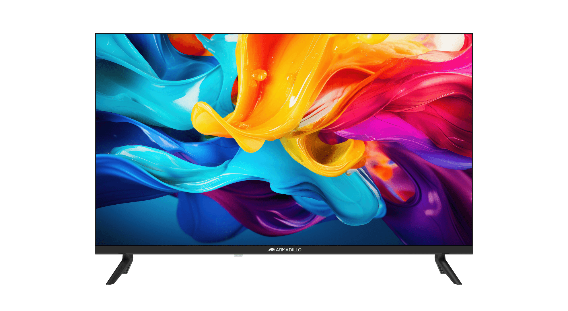 تلفزيون أرماديلو، 32 بوصة، HD LED، عادي، تصميم بدون إطار، لوحة LED - اسود، ARM32VA1N