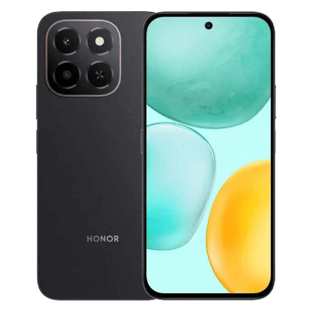 Honor X6c Dual SIM, 128GB, 6GB RAM, 4G LTE - Midnight Black