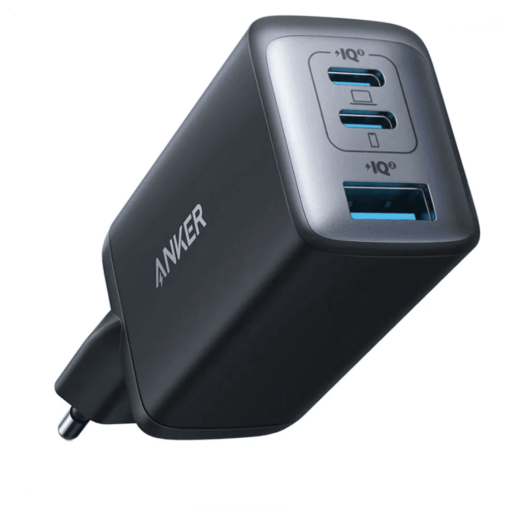 Anker 735 Charger (Nano II 65W) 3-IN-1 USB-C, A2667G12 - Black