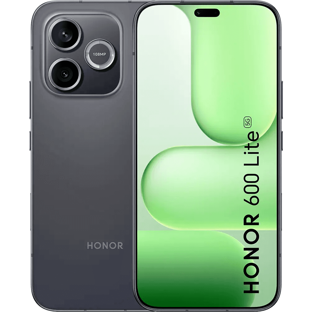 Honor 600 Lite Dual SIM, 256GB, 8GB RAM, 5G - Velvet Black