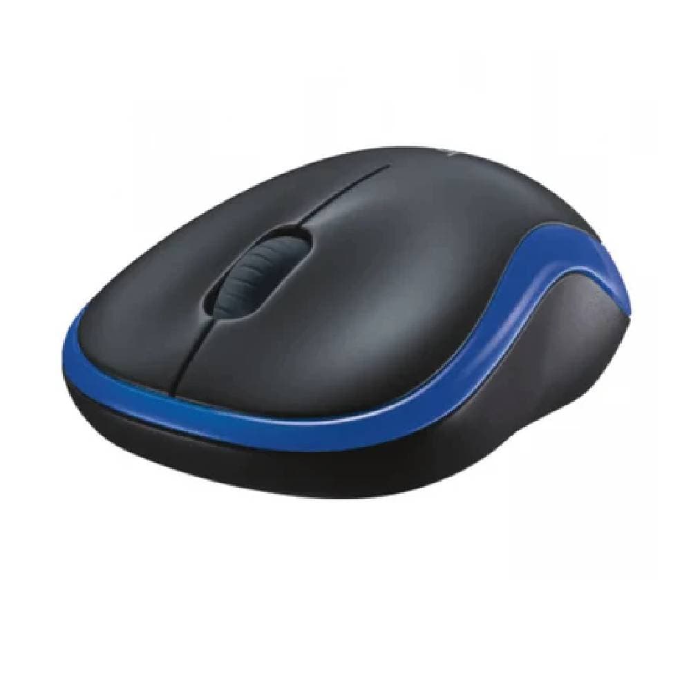 Logitech M185 Wireless Mouse - Blue