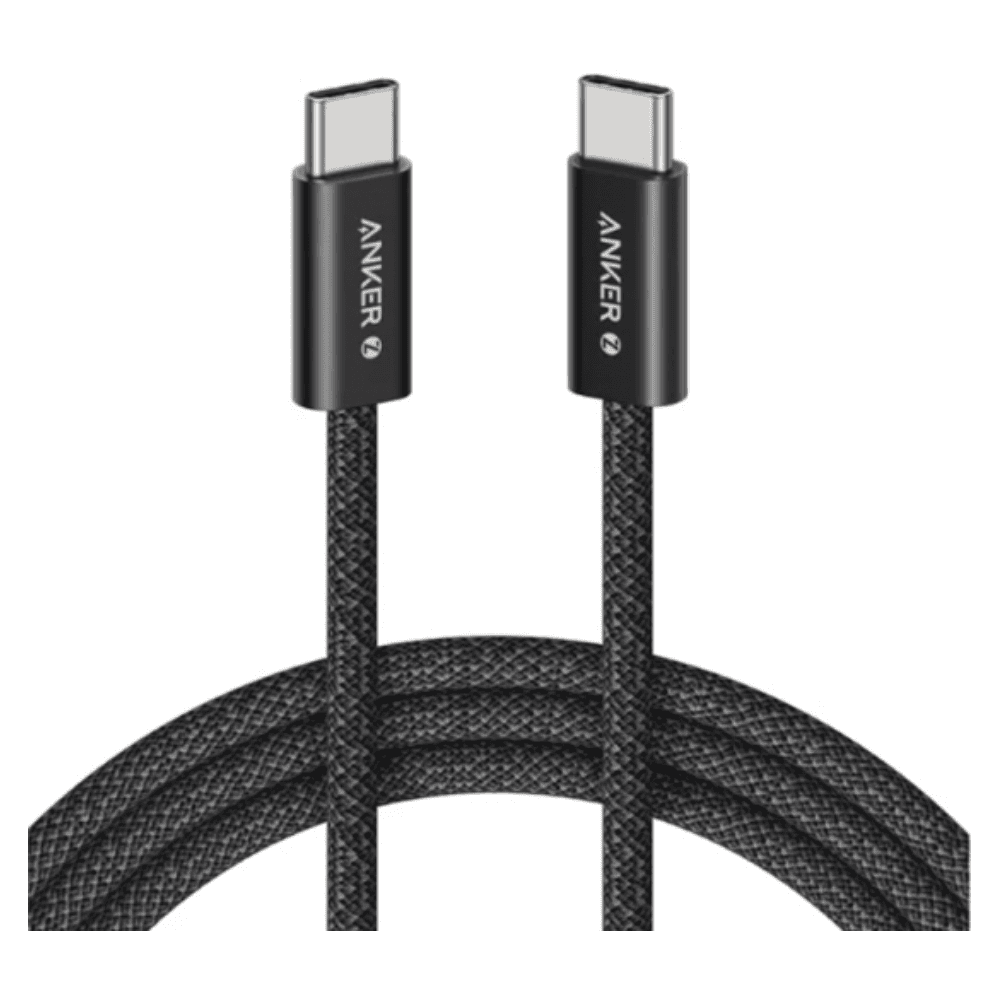 Anker USB-C TO USB-C CABLE 240W 2M, A8060H12 - Black