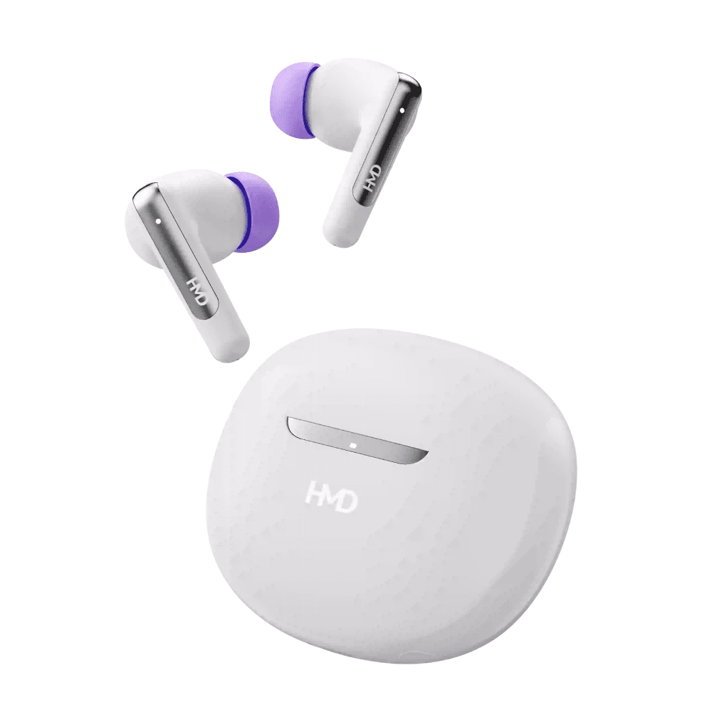 HMD DUB P60 ANC Wireless Earbuds - White