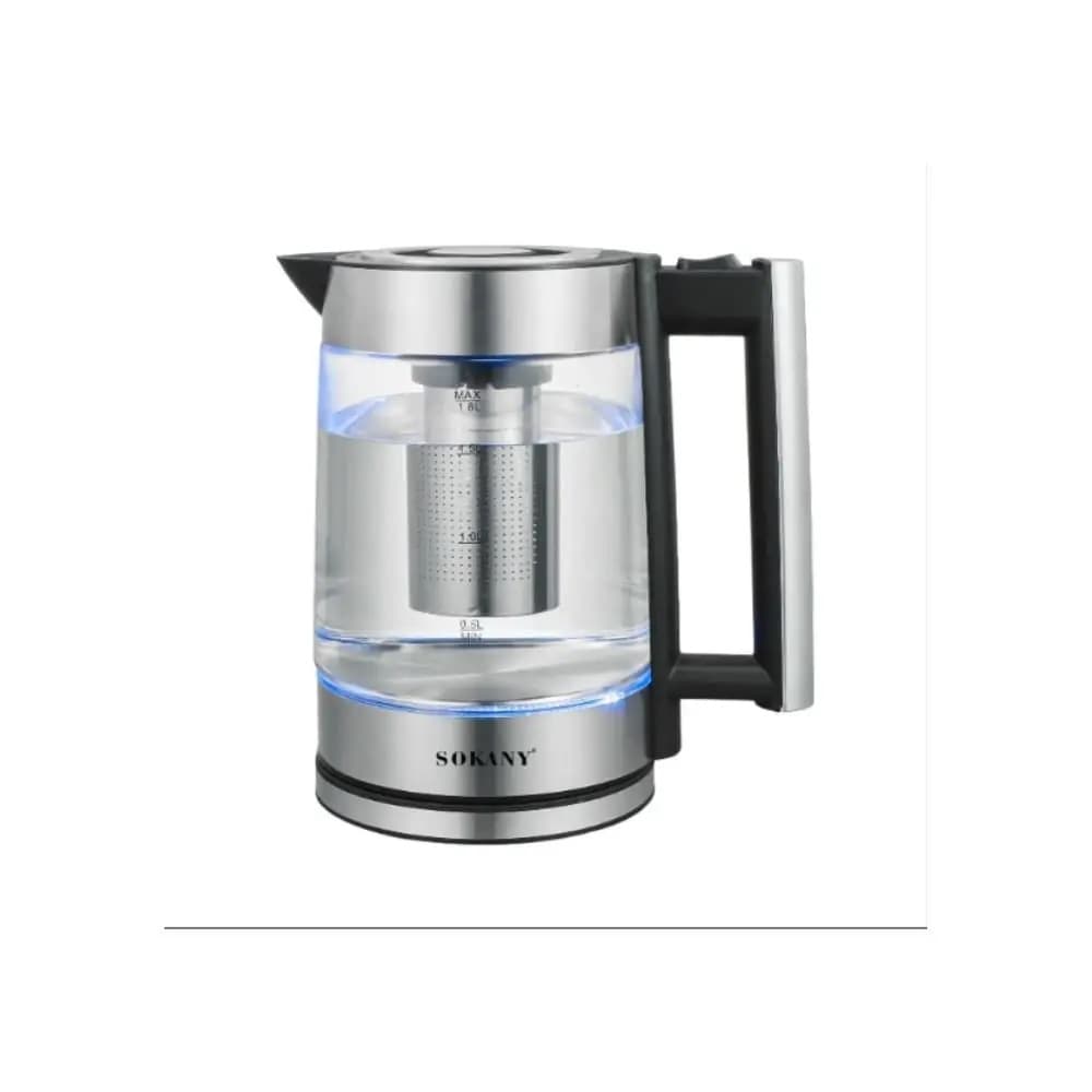 غلاية بايريكس سوكانى، 1.8 لتر، 1800 وات، SK-09062 - بنى