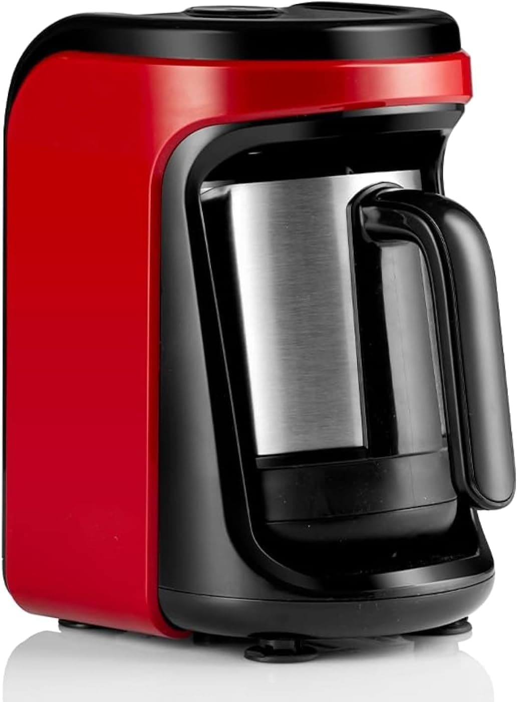 Tromma Stainless Steel Turkish Coffee Maker, 535 Watt, TR631 - Red