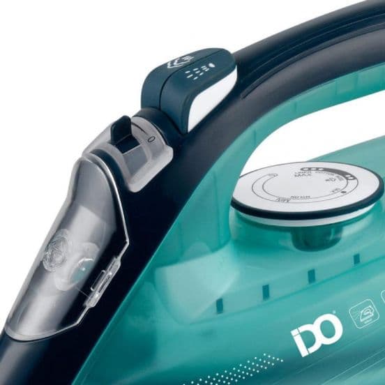 iDO Steam Iron, 320ml, 2200 Watt, Green and Black - SI2200-MGR