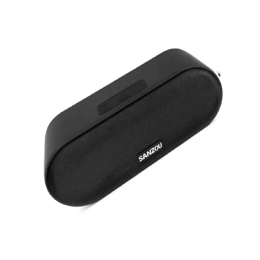 Snzou SN-26 Wireless Bluetooth Speaker With 360 Degree Surround Sound - Black