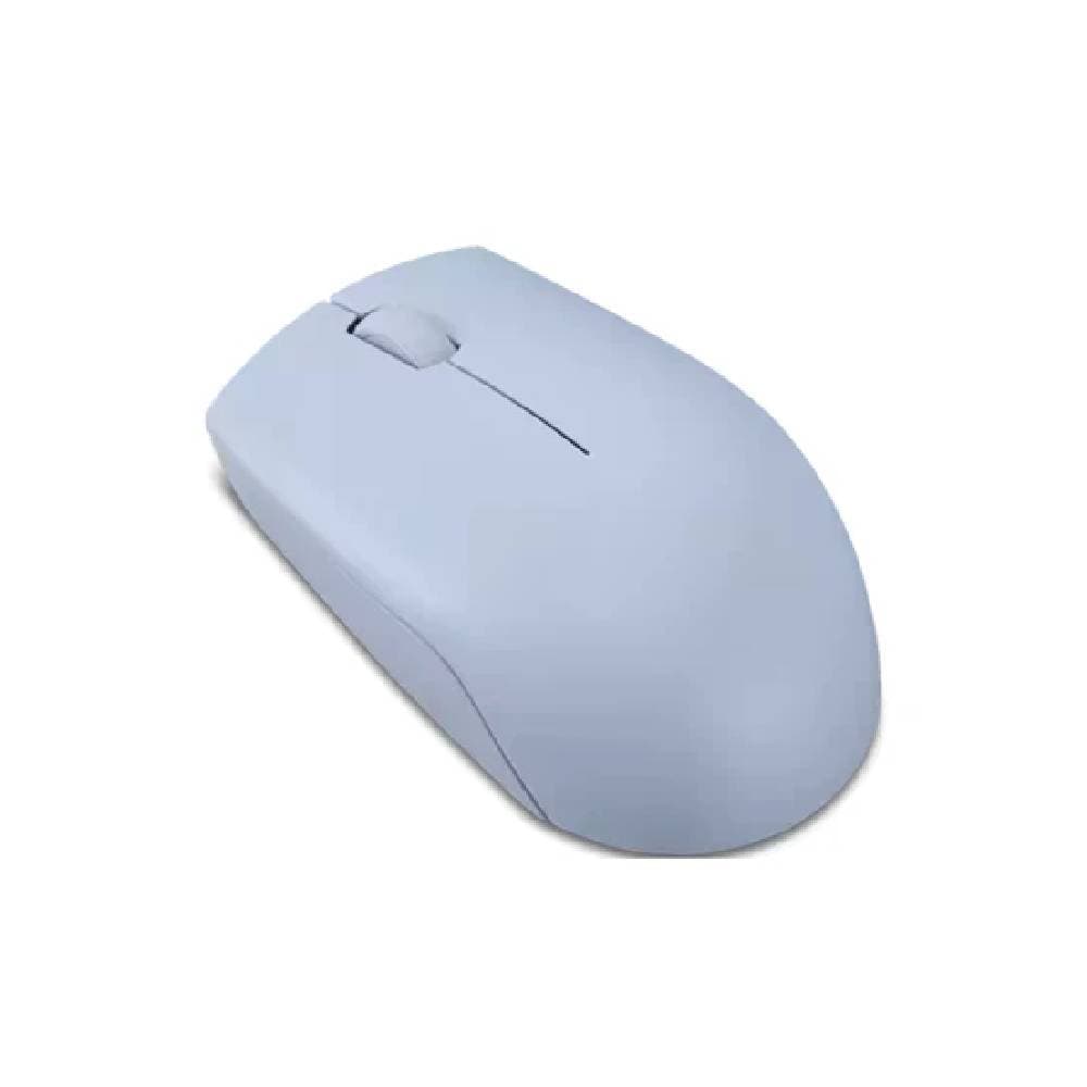 Lenovo 300 Wireless Optical Mouse, 1000 DPI - Light Blue