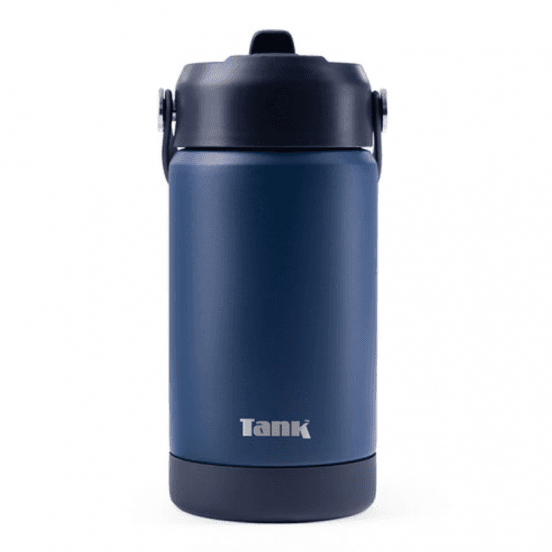تانك موف زجاجة 350 مل، معزولة، ستانلس ستيل - أزرق كحلي