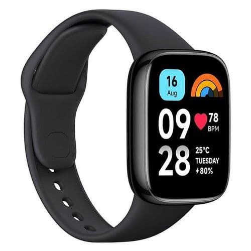 Mi Redmi Smart Watch 3 Active - Bluetooth® Phone Call - Black
