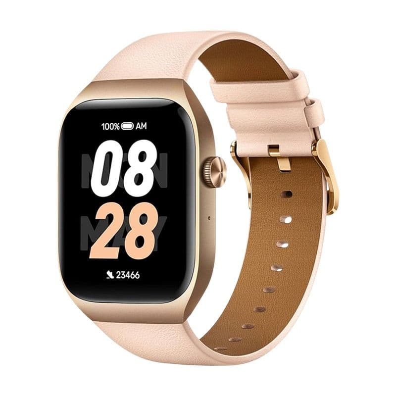 Mibro Watch T2 Smart Watch, 1.75 Inch, Light Gold - XPAW012
