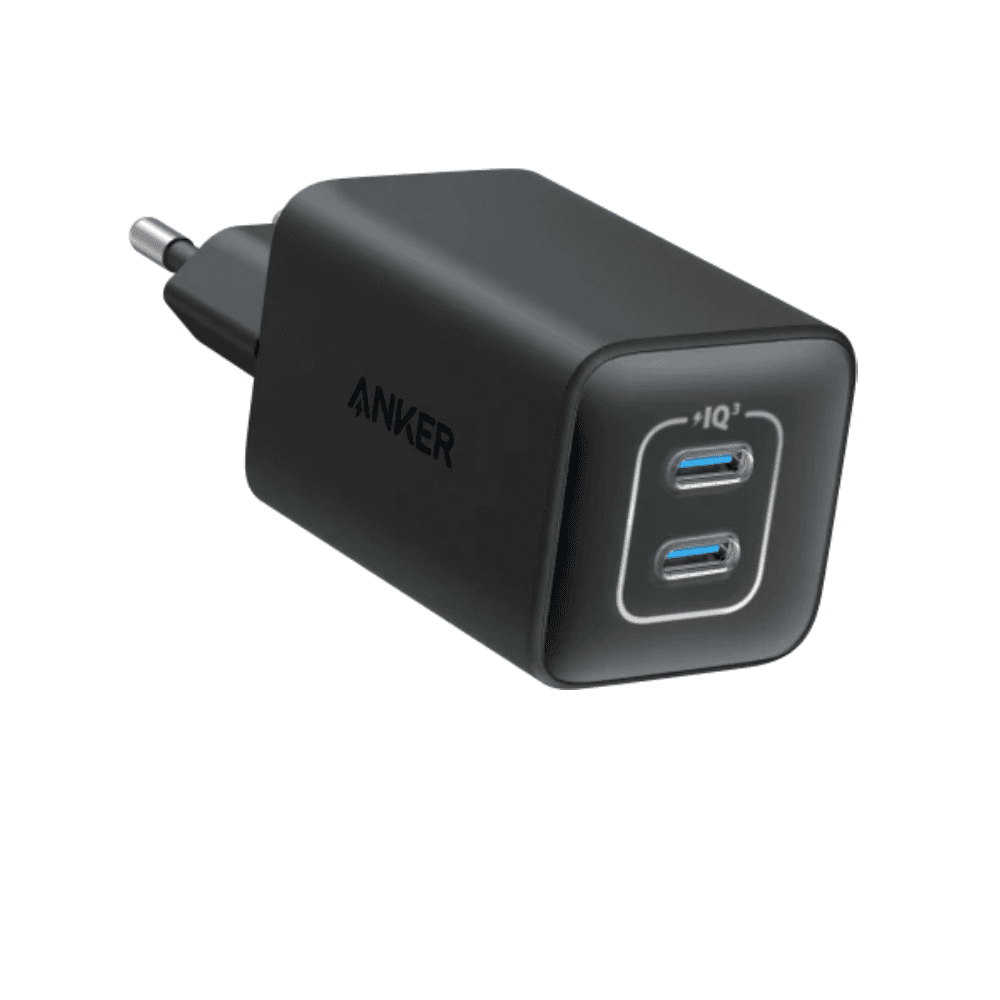 Anker 47W Dual-Port Type-C Wall Charger, A2039L11 - Black