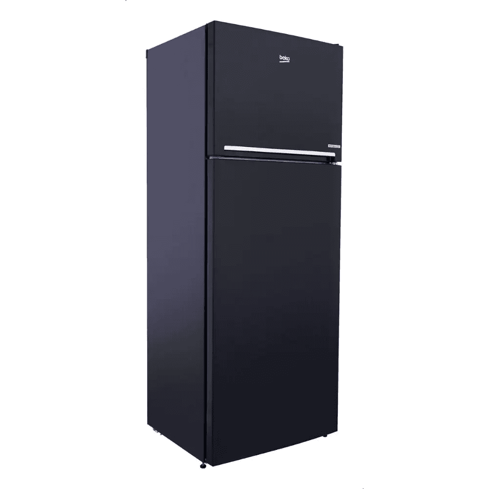 Beko No Frost Refrigerator, 2 Doors, 408 Liters, Inverter, RDNE448M20B - Black