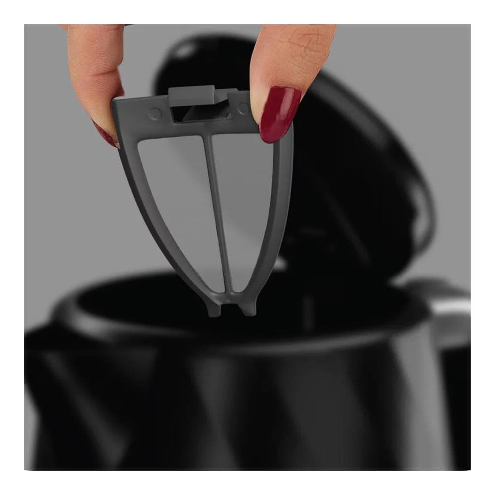 Mienta Electric Kettle , 1.7 Liter 2200 Watt , Black - EK201937A