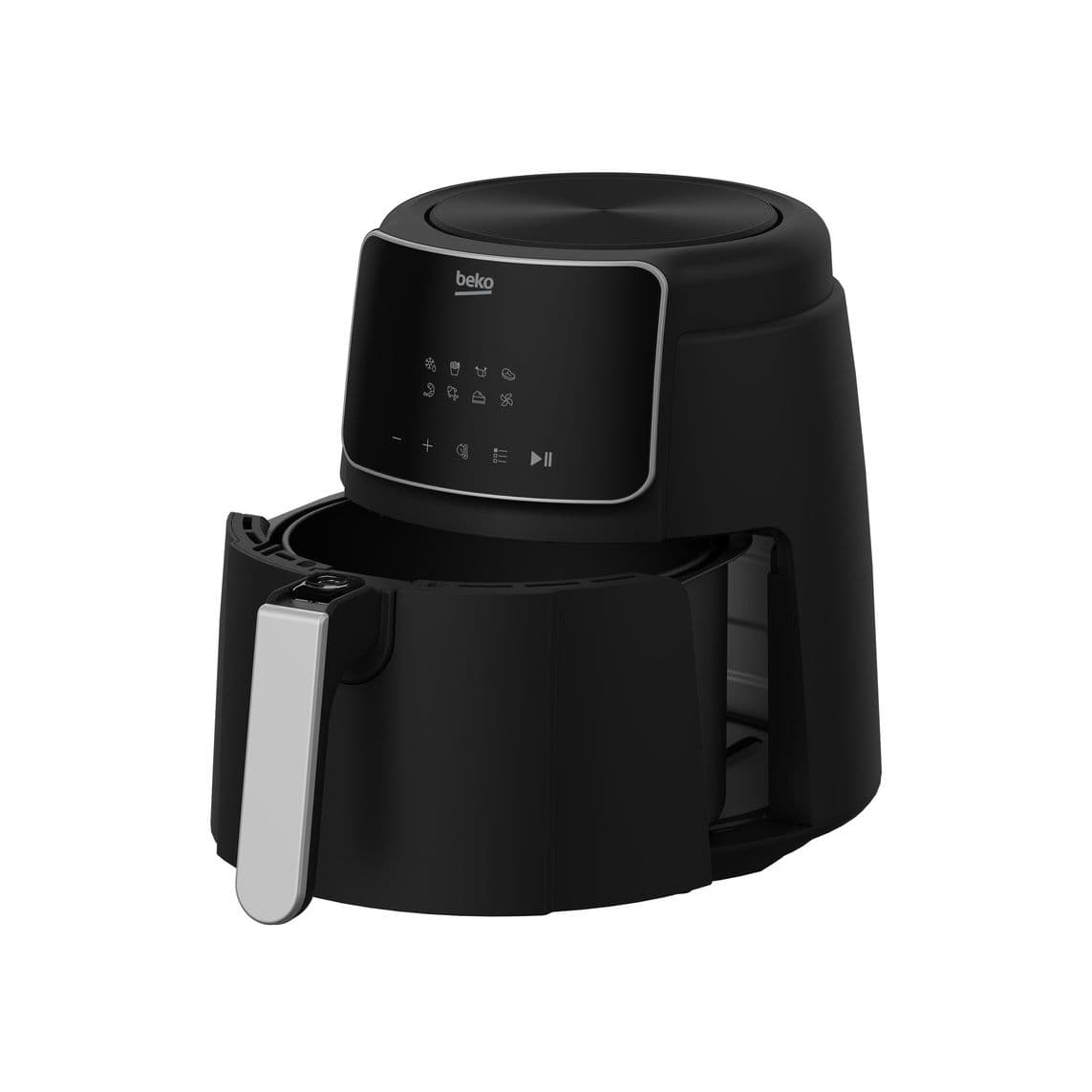 Beko Oil-Free Fryer, 3.9L, 1500W, Digital, FRL2244B - Black