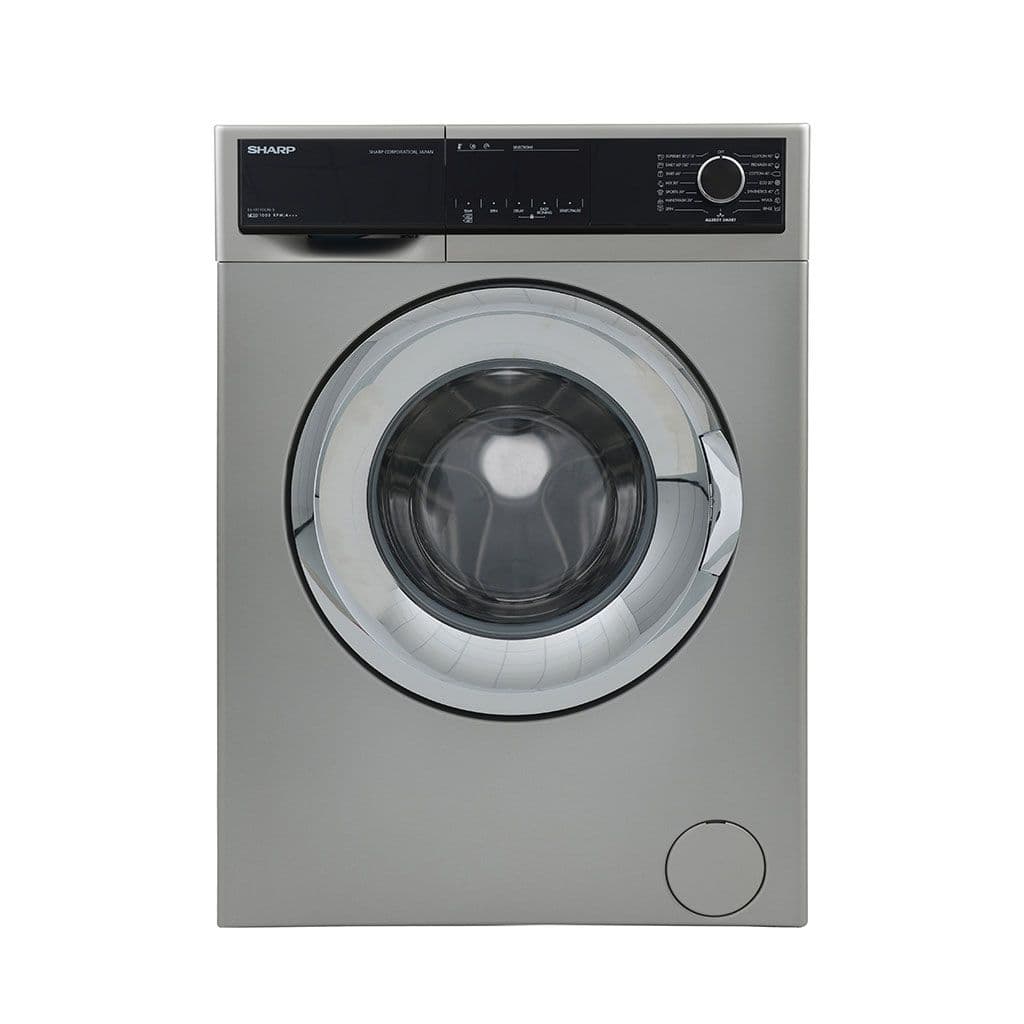 Sharp Automatic Washing Machine, 7 kg, 1000 RPM, Digital, ESFP710CXES - Silver