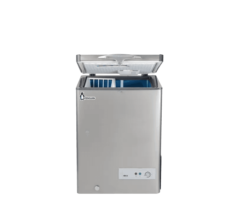 بنجوين فريزر أفقي، استانليس ستيل داخلي، 160 لتر - فضى، ES171