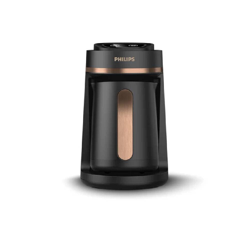 ماكينة صنع القهوة التركية فيليبس سيريز 5000، 735 واط، لون نحاسي أسود