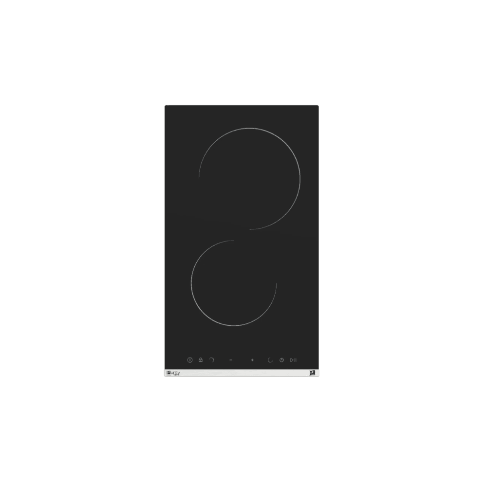 Purity Built-in Electric Cooker, 30cm, 2 Burners, HPREE V3050 - Black