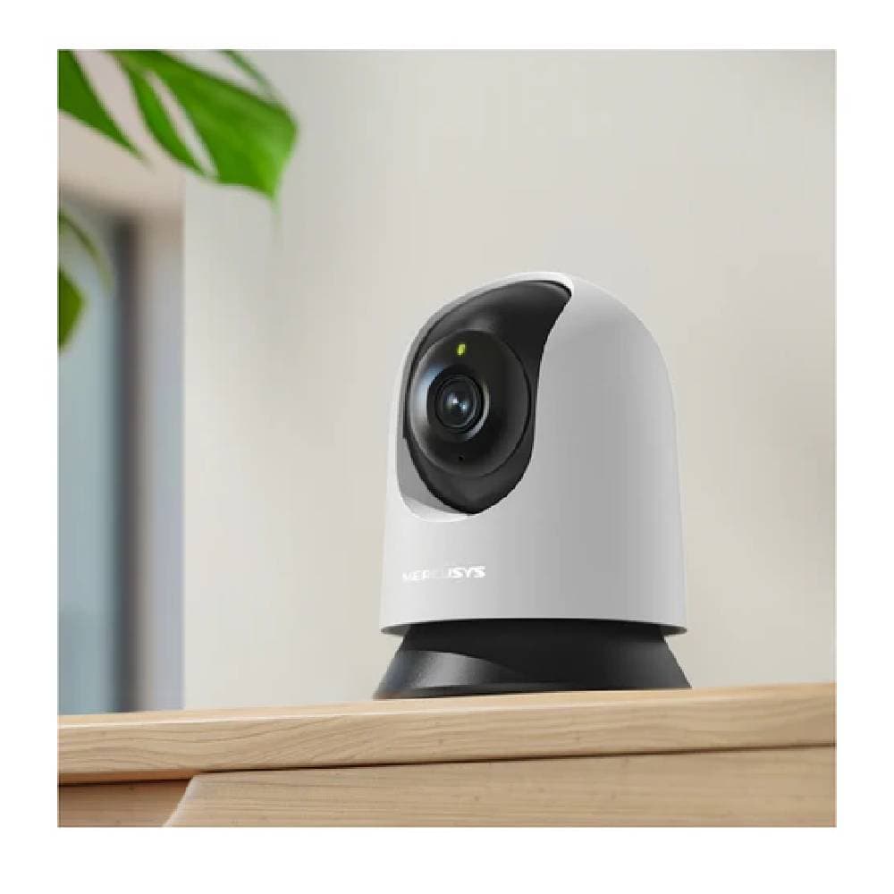 Mercusys Pan/Tilt Home Security Wi-Fi Camera 2K, MC210 - White