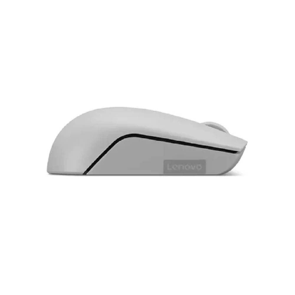 Lenovo 300 Wireless Optical Mouse, 1000 DPI - White