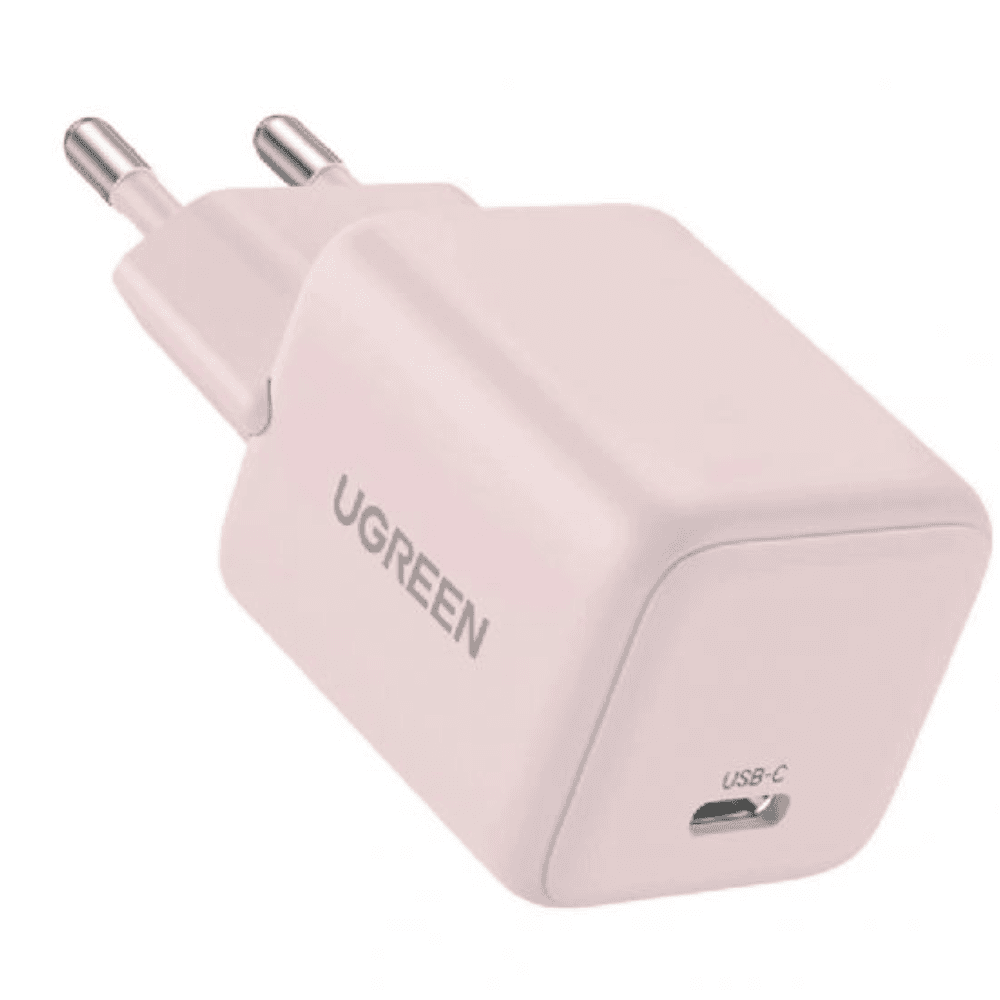 Ugreen X512 Wall Charger, 20W - Pink