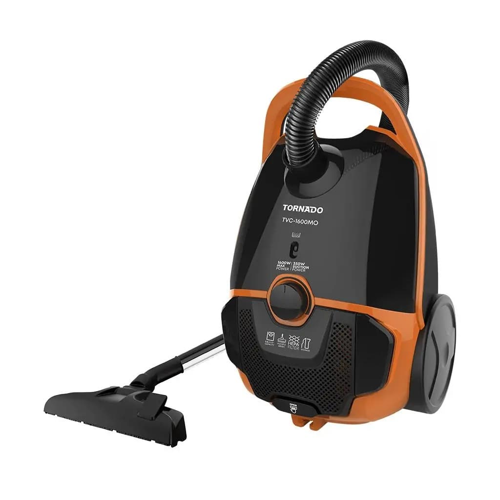 Tornado | Vacuum Cleaner, 1600 Watt - Black Orange, TVC-1600MO